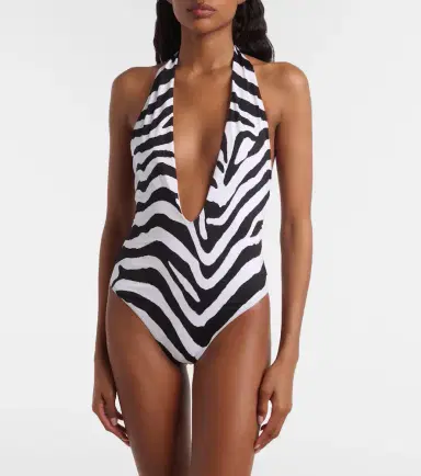 Balmain Zebra-print swimsuit | Thumbnail 3