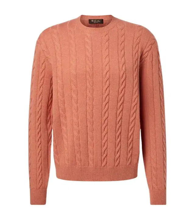 Loro Piana Cedar cable-knit cashmere sweater
