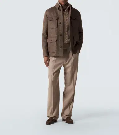 Loro Piana Buxton virgin wool straight pants | Thumbnail 2
