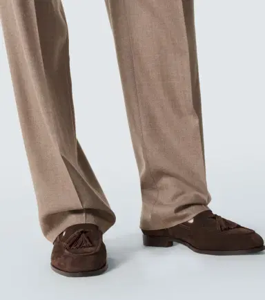 Loro Piana Buxton virgin wool straight pants | Thumbnail 4