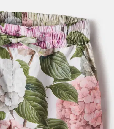 Dolce & Gabbana Kids Floral cotton poplin wide-leg pants | Thumbnail 2