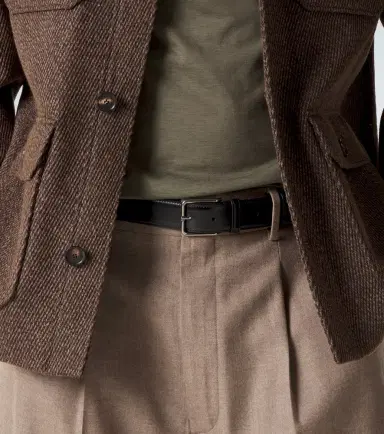 Loro Piana Mayfair leather belt | Thumbnail 3