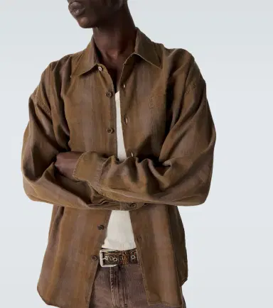 Our Legacy Borrowed checked cotton shirt | Thumbnail 6 Our Legacy Borrowed checked cotton shirt | Thumbnail 6