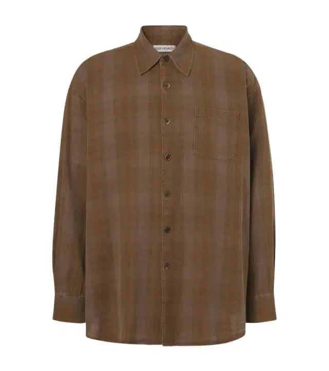 Borrowed checked cotton shirt Borrowed checked cotton shirt