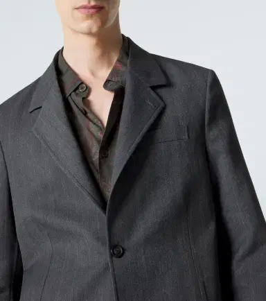 Our Legacy Unconstructed Ceremony pinstripe blazer | Thumbnail 6