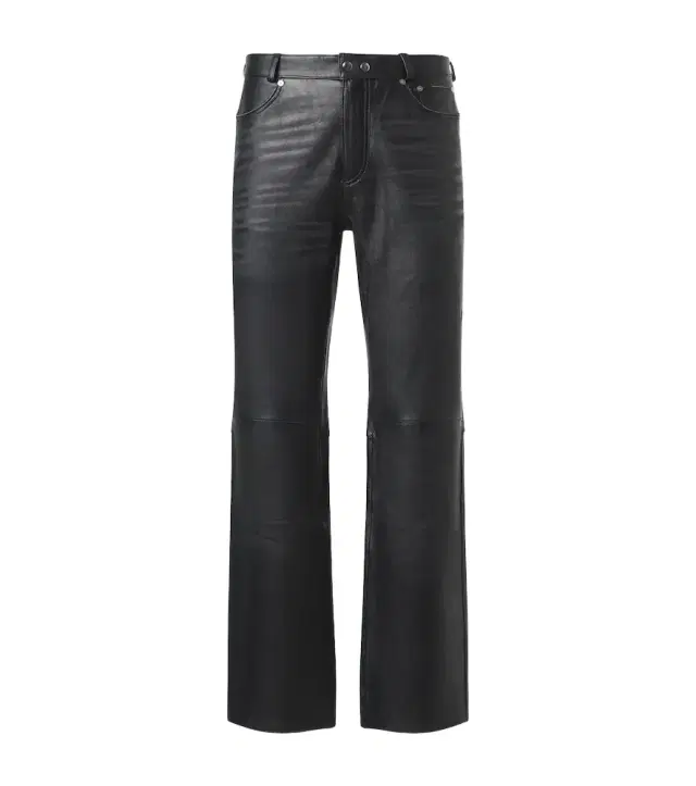 Carlson Cut straight leather pants