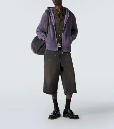 Our Legacy Rascal cotton fleece zip-up hoodie | Thumbnail 2 Our Legacy Rascal cotton fleece zip-up hoodie | Thumbnail 2