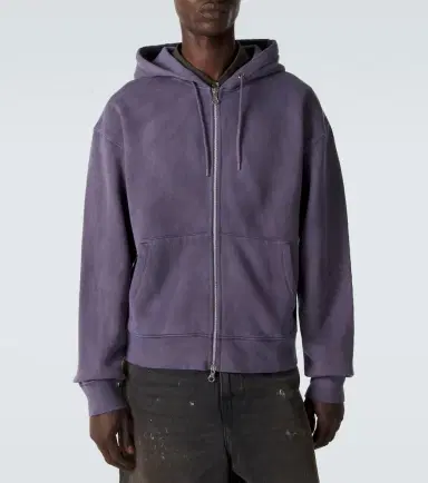 Our Legacy Rascal cotton fleece zip-up hoodie | Thumbnail 3