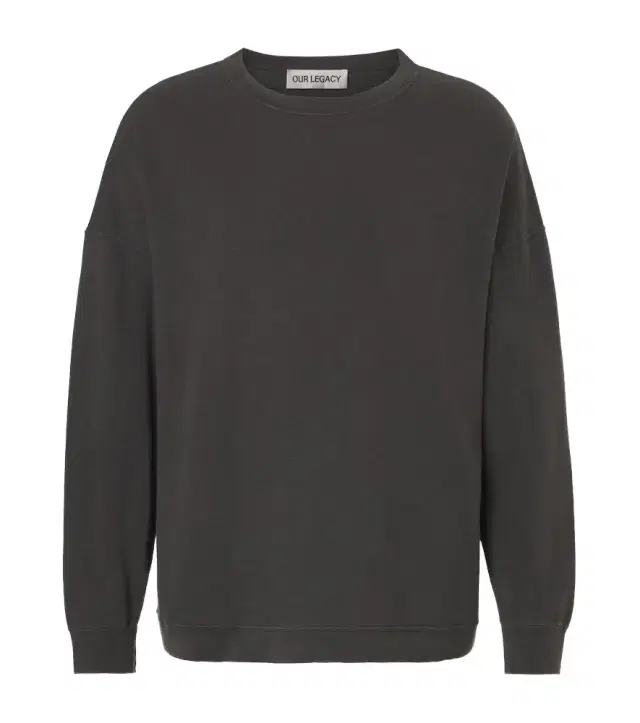 Slack cotton and linen-blend sweatshirt