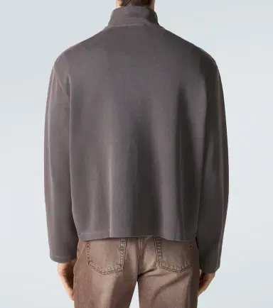 Our Legacy Shrunken cotton zip-up sweatshirt | Thumbnail 6