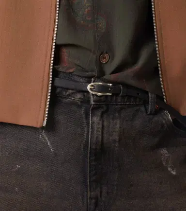 Our Legacy Billow studded leather belt | Thumbnail 4