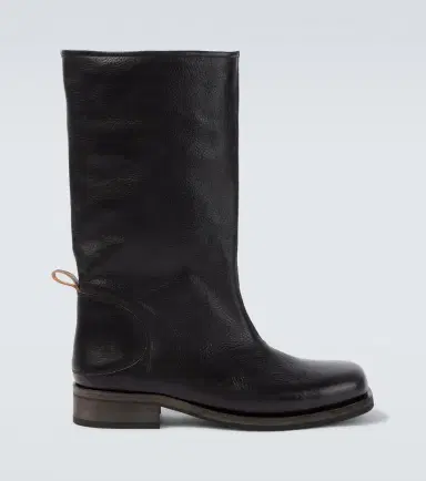 Our Legacy Haul Camion leather mid-calf boots | Thumbnail 4 Our Legacy Haul Camion leather mid-calf boots | Thumbnail 4