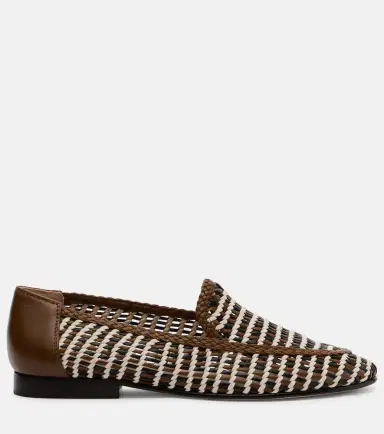 Veronica Beard Prilla woven leather loafers | Thumbnail 2