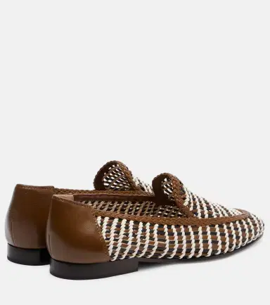 Veronica Beard Prilla woven leather loafers | Thumbnail 4