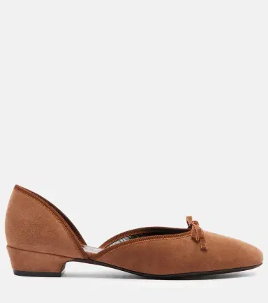 Herbert Levine 24/7 suede ballet flats | Thumbnail 2