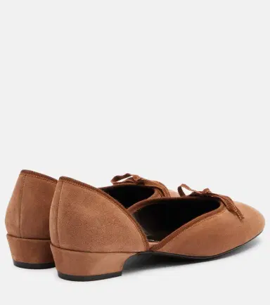 Herbert Levine 24/7 suede ballet flats | Thumbnail 3