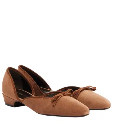 Herbert Levine 24/7 suede ballet flats | Thumbnail 1