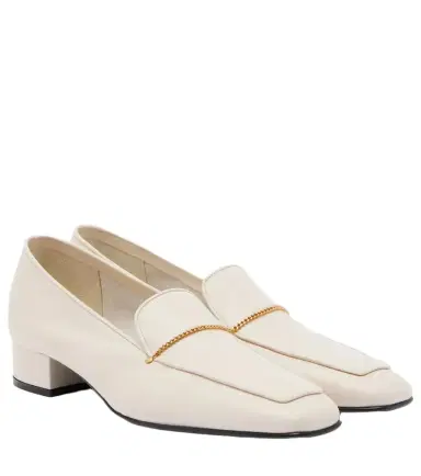 Herbert Levine Fair And Square leather loafer pumps | Thumbnail 1 Herbert Levine Fair And Square leather loafer pumps | Thumbnail 1