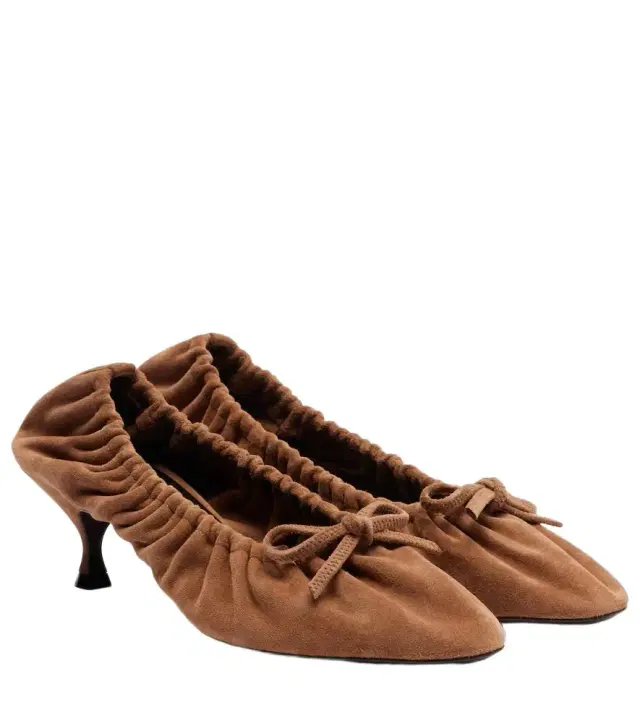 Herbert Levine Gather Around 50 suede pumps