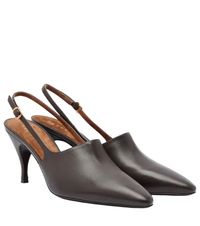 Herbert Levine Cover Up 80 leather slingback pumps