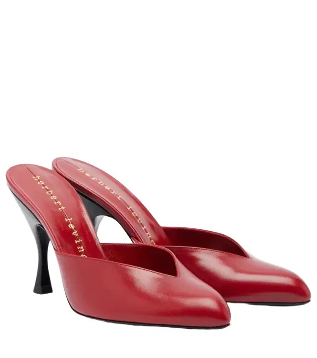 Sitting Pretty leather mules