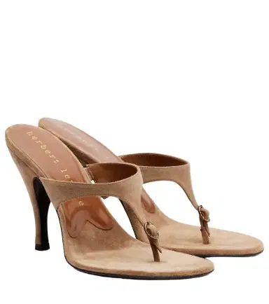 Herbert Levine Kiss And Tell 100 suede mules | Thumbnail 1 Herbert Levine Kiss And Tell 100 suede mules | Thumbnail 1