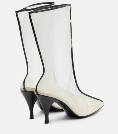 Herbert Levine Drawing A Blank 85 mesh mid-calf boots | Thumbnail 2