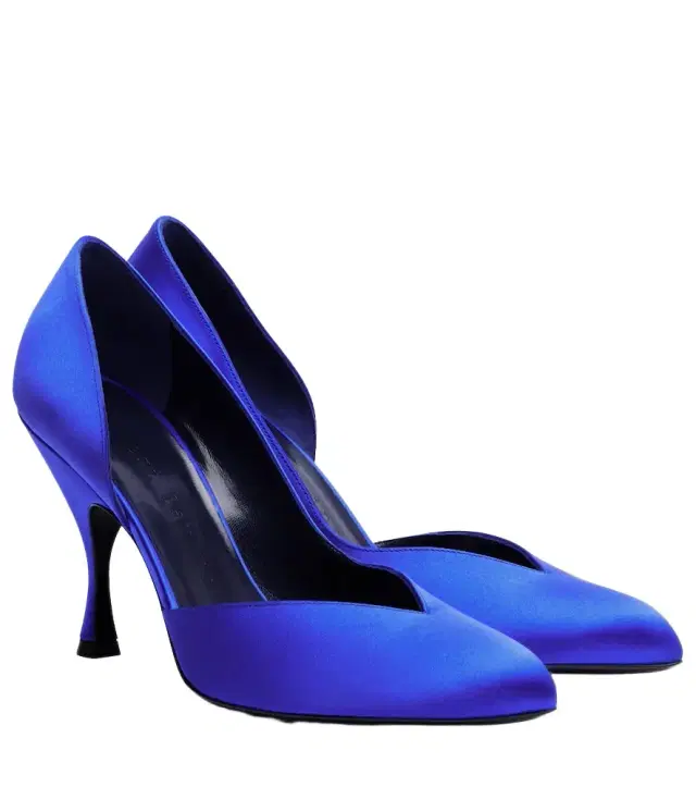 Herbert Levine Not Half Bad 95 satin pumps
