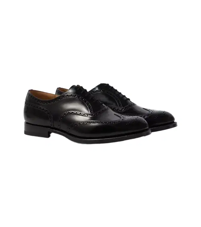 Burwood leather brogues