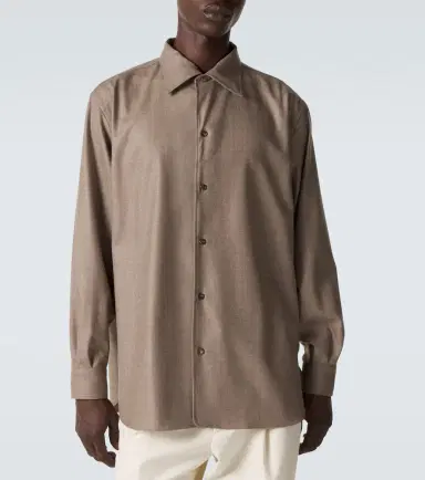 Loro Piana Franco virgin wool shirt | Thumbnail 5