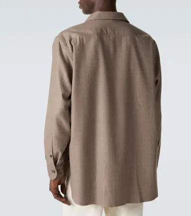 Loro Piana Franco virgin wool shirt | Thumbnail 6