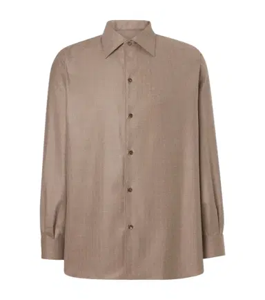 Loro Piana Franco virgin wool shirt | Thumbnail 1