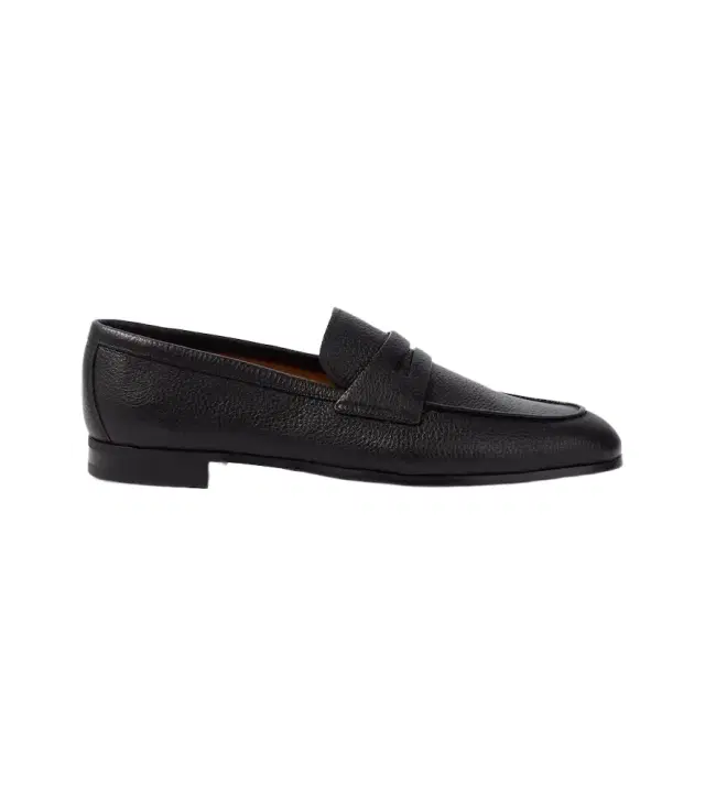 Milton leather penny loafers