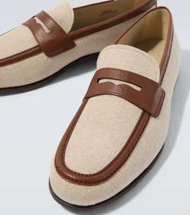 Church's Leather-trimmed loafers | Thumbnail 2 Church's Leather-trimmed loafers | Thumbnail 2