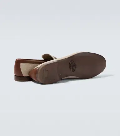 Church's Leather-trimmed loafers | Thumbnail 6 Church's Leather-trimmed loafers | Thumbnail 6
