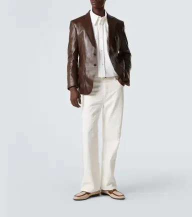 Church's Leather-trimmed loafers | Thumbnail 7 Church's Leather-trimmed loafers | Thumbnail 7