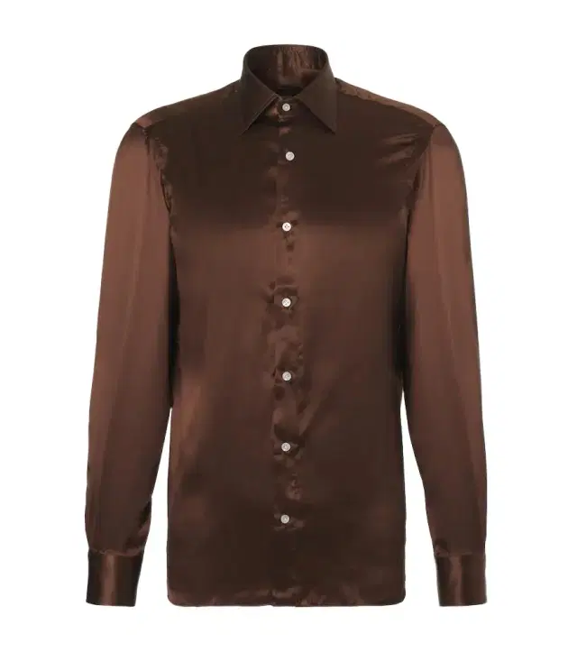 Silk satin shirt