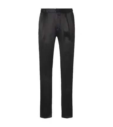 Rubinacci Reversible silk straight pants | Thumbnail 1 Rubinacci Reversible silk straight pants | Thumbnail 1