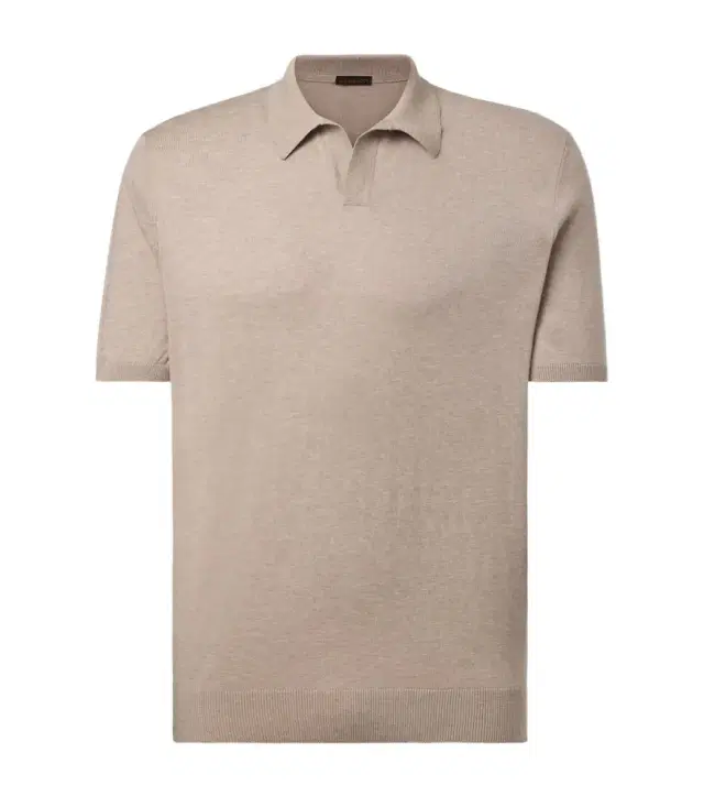 Cotton polo shirt