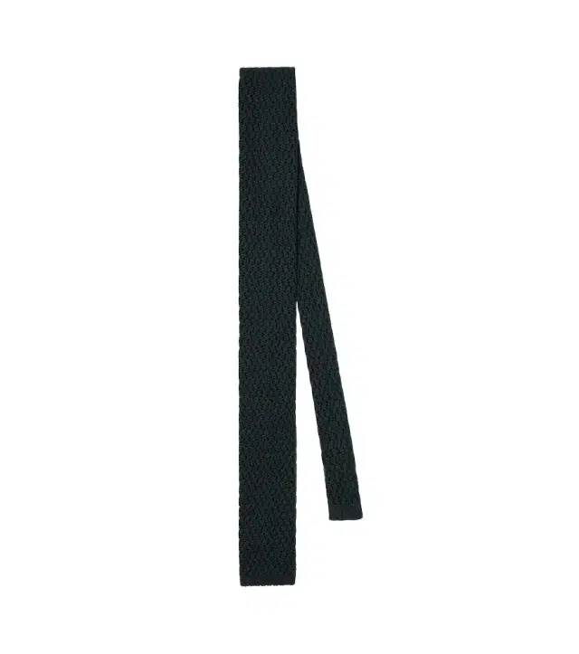Knitted silk tie