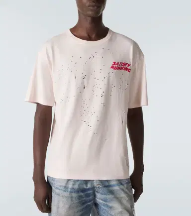 Satisfy Mothtech distressed cotton jersey T-shirt | Thumbnail 4