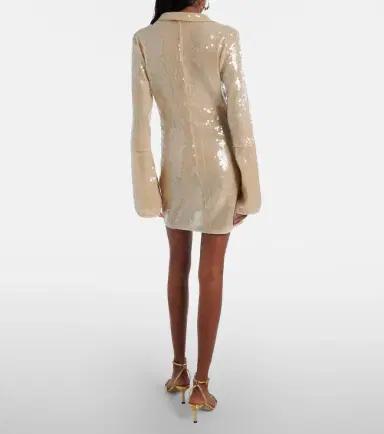 Oseree Oséree Marylin O sequined minidress | Thumbnail 4