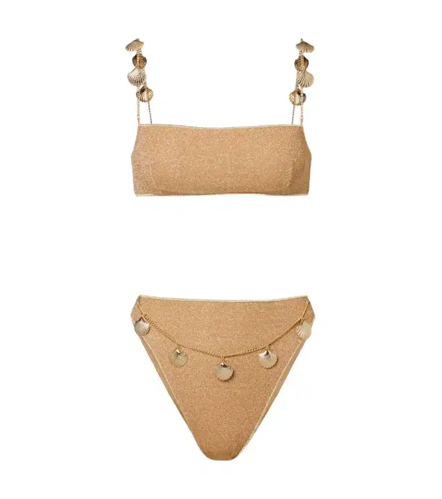 Oseree Oséree Lumière embellished bikini