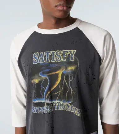 Satisfy Mothtech printed cotton T-shirt | Thumbnail 5 Satisfy Mothtech printed cotton T-shirt | Thumbnail 5