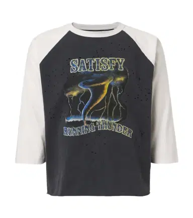 Satisfy Mothtech printed cotton T-shirt | Thumbnail 1 Satisfy Mothtech printed cotton T-shirt | Thumbnail 1
