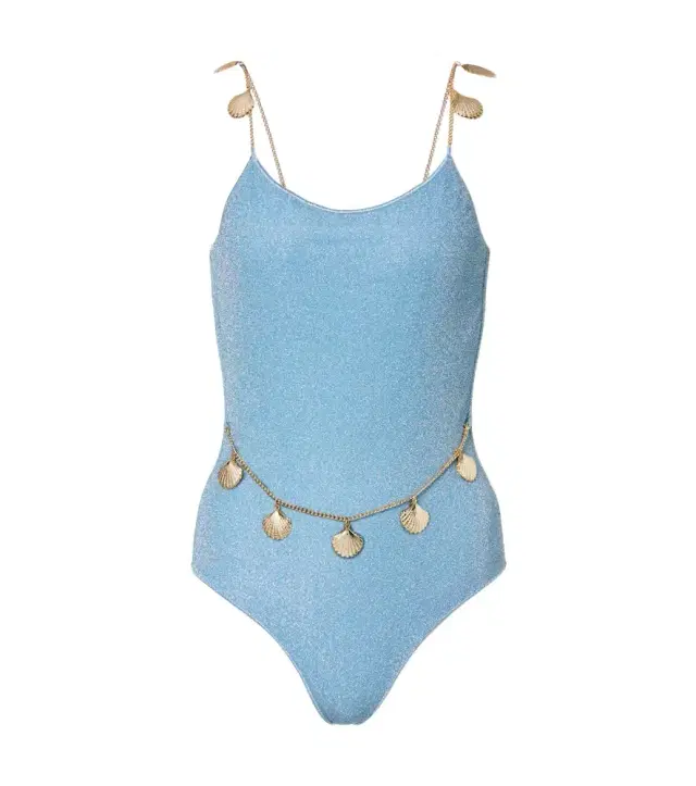Oséree Lumière embellished swimsuit Oséree Lumière embellished swimsuit