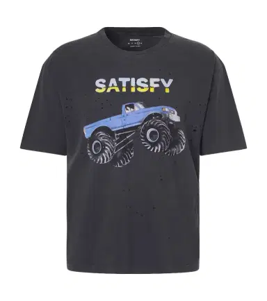 Satisfy othTech distressed cotton jersey T-shirt | Thumbnail 1
