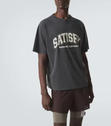 Satisfy othTech printed cotton jersey T-Shirt | Thumbnail 4