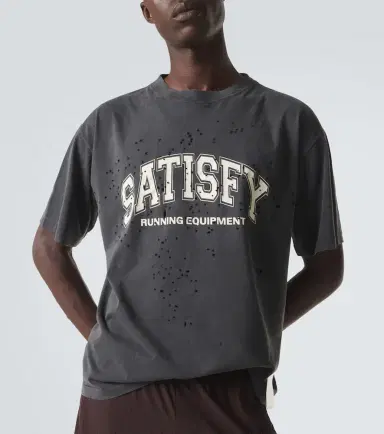 Satisfy othTech printed cotton jersey T-Shirt | Thumbnail 5