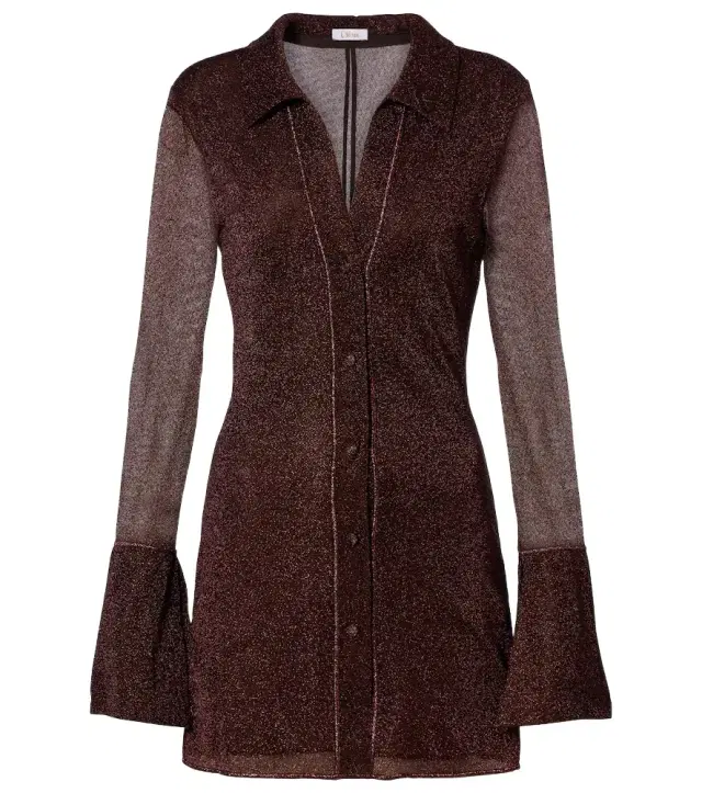 Oséree Lumière shirt dress